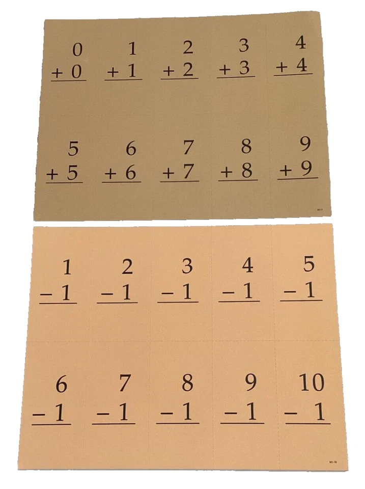 Saxon Math 3 1E Workbook Fact Flash Cards 6-26 Addition Subtraction Tutor - Image 1 of 2