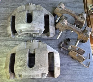 Bmw E90 E91 E92 E93 335i 335d Brake Calipers 348mm Big Brake Conversion 320d etc - Picture 1 of 4