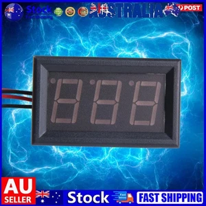 20A LED Digital Ammeter DC Current Meter 0.56 Inch Current Monitor Tester - Afbeelding 1 van 6