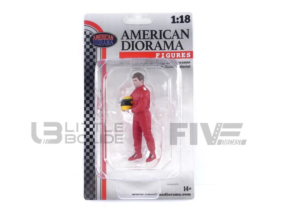 AMERICAN DIORAMA 1/18 - FIGURINES FIGURES A RACE LEGENDS SERIES 80 76353 - Photo 1/1