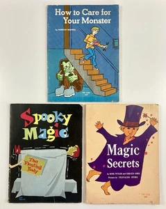 How to Care For Your Monster, Spooky Magic, Magic Secrets 1970s Scholastic Lot - Bild 1 von 24
