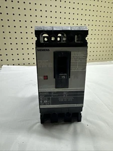 SIEMENS HED43B015 3 POLE 15 AMP SENTRON SERIES BREAKER S8 - Picture 1 of 7