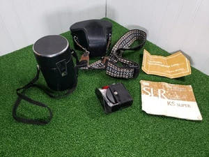 Sears KS Super II SLR Camera w/ Sears 50mm f2.0 Lens Plus Extras - Picture 1 of 17