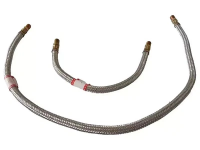 Oil Filter Line Set US Made 134L Flat Head Fits jeep Willys MB GPW CJ2A CJ3A - Image 1 of 4