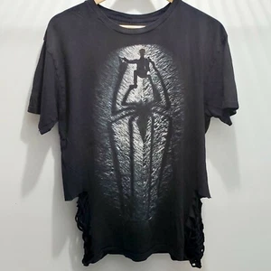 The Amazing Spider Man T-Shirt Original Custom Cut Side Crop Top Gr. L Large - Bild 1 von 8