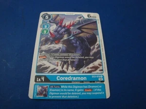 Digimon Coredramon EX3-018 U NM/M Draconic Roar - Picture 1 of 2