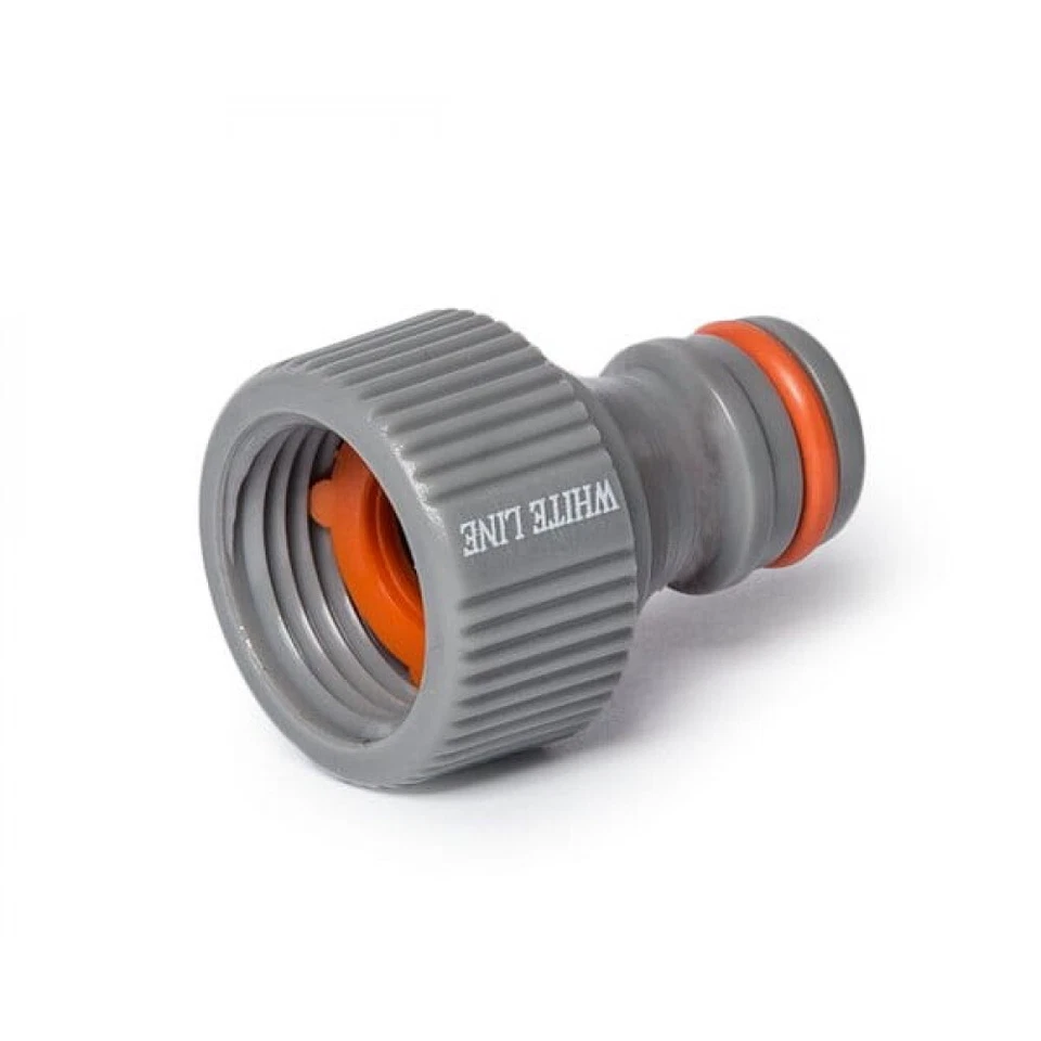 Schlauchanschluß 3/4 Zoll Hahnanschluss Wasserhahn Gartenschlauch Adapter F09 - Bild 1 von 1