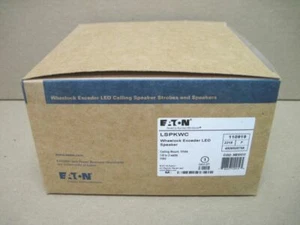 Altavoz Eaton Wheelock LSPKWC Excedente LED Montaje en Techo Blanco - Imagen 1 de 8