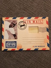2010 Panini Century Collection Baseball Joe Morgan Game Used Bat Relic Card /250