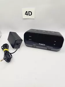 Timex Digital Dual Alarm Clock T129 USB Charging Station - Picture 1 of 7