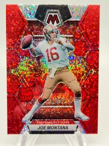 Panini Mosaic Joe Montana Red Sparkle 2023 - Imagen 1 de 2