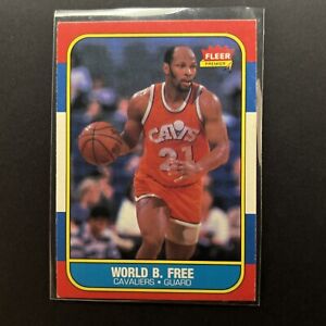 1986-87 Fleer Basketball #35 World B. Free