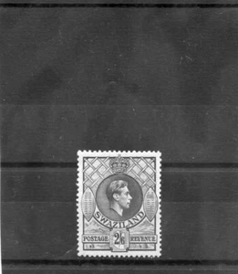 SWAZILAND Sc 35(SG 36)*VF LH 1938 2SH6d BRIGHT VIOLET, P131/2X13, $70 - Imagen 1 de 1