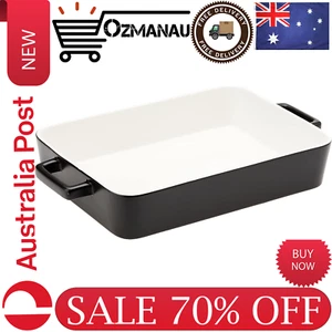 Maxwell & Williams Epicurious Lasagne Dish 36X24.5X7.5Cm Black Gift Boxed | AU - Picture 1 of 5