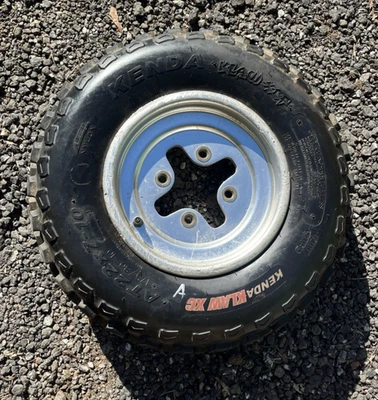 Honda Fourtrax TRX250X 1987 llanta delantera neumático A 44710-HC0-003 44711-HC0-671 Foto 1 de 4