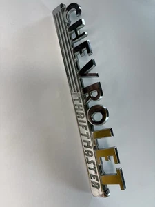 Vintage 1948 CHEVROLET THRIFTMASTER Emblem Badge Nameplate GM OEM Used 3683134 - Picture 1 of 6