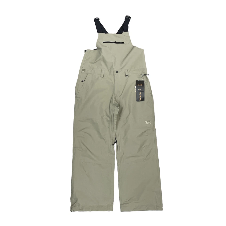 Nuevos pantalones de nieve con tirantes negros talla mediana para hombre 2026 Vans MTE Deep Daze 3L Foto 1 de 4