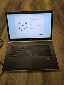 HP ProBook 470 G5 i5-8250u 16 GB RAM 512 GB Nvme GeForce 930MX Win 11 Pro buono - Foto 1 di 11