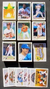 Juego completo de 800 cartas de béisbol Upper Deck 1990 + juego de héroes Reggie Jackson - Imagen 1 de 17