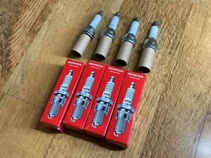 Genuine Honda Civic 1.4 Petrol Spark Plugs Iridium 12290-RB1-003 + FREE UK POST! - Picture 1 of 10