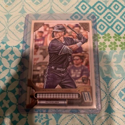 2022 Topps Gypsy Queen Missing Nameplate #50 Greg Deichmann Chicago Cubs RC - Image 1 of 2