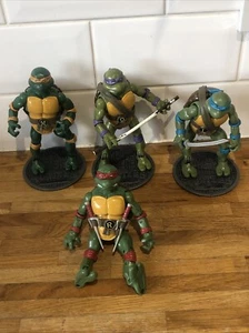 Teenage Mutant Ninja Turtles Classic Collection 4 Turtles Figures (2012) Bundle - Picture 1 of 7