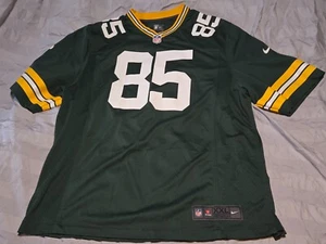 Nike NFL On Field Green Bay Packers Greg Jennings #85 Jersey 2XL - Picture 1 of 4