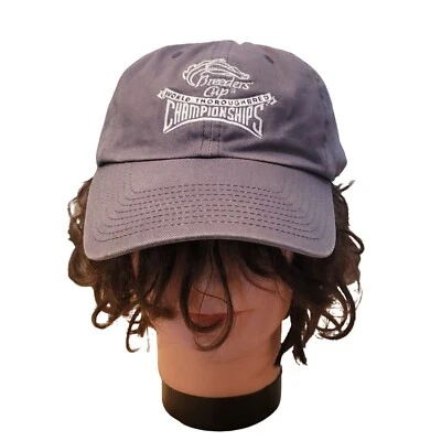 NTRA Roots Athletics Hat Adjustable Strap Breeders Cup World Thoroughbred Champi - Image 1 of 4