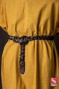 Cinturón de cuero trenzado Larp medieval - Knappe Epic Armoury - Imagen 1 de 3
