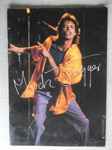 MICK JAGGER   CONCERT PROGRAM BOOK 1988 - Picture 1 of 7