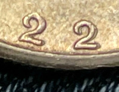 ~~  "RARE"  1922/22-S PEACE SILVER DOLLAR  ERROR  DOUBLE DIE  DATE / LIBERTY ~~ - Image 1 of 4