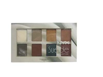 NYX  The Suede Colletction Eye Shadow Palette 8 Shades S134 - Image 1 of 2