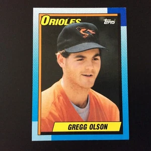1990 Topps #655 Gregg Olson Baltimore Orioles - Bild 1 von 2