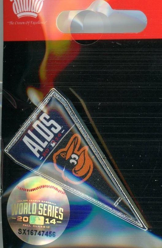 2014 Orioles ALDS Pennant Pin Baltimore Detroit American League O's Camden Yard - Image 1 of 1