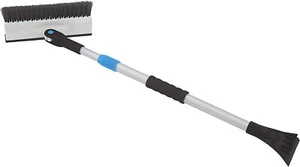 Extendable Snow Brush with Squeegee & Ice Scraper - Eva Foam Comfort Grip - Picture 1 of 8