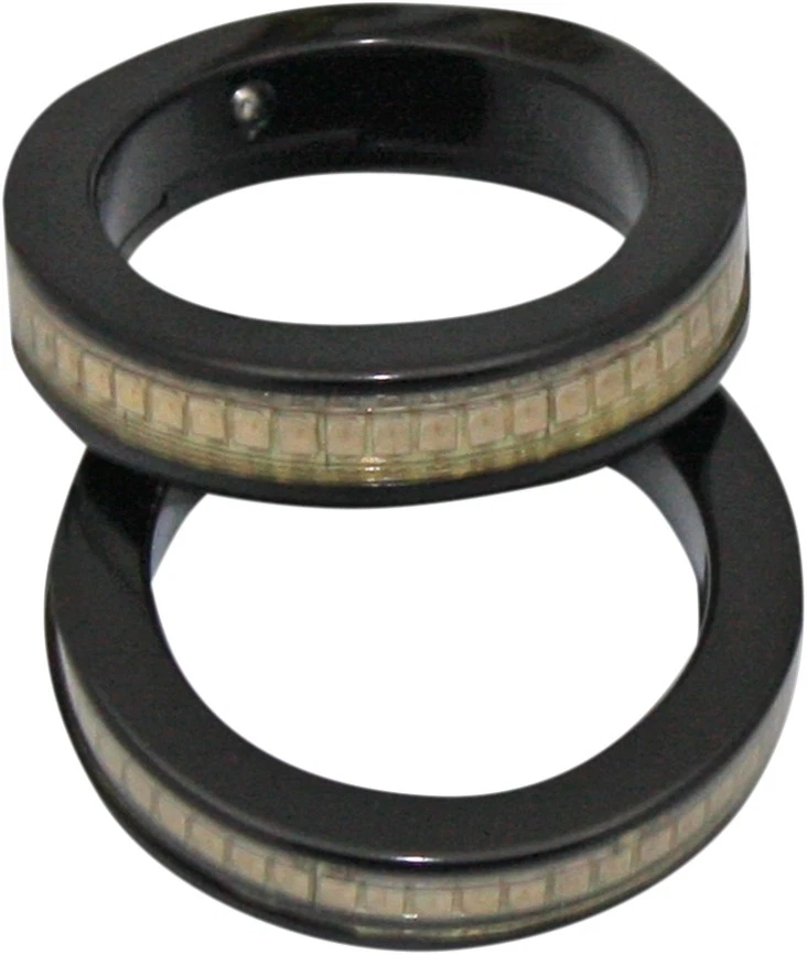 Señales de giro envolventes LED HARLEY DYNA SPORTSTER FXR 39 mm ámbar con lente transparente Foto 1 de 1