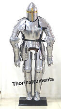 Medieval Sugar loaf Full Suit Of Armor Costume With Base