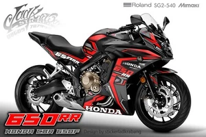 Graphics Decal Kit Wrap Compatible with Honda 650F 2015-2018 / 650RR - Picture 1 of 7