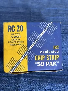 NOS 50 IRC 560K 1/2W 5% Carbon Comp Resistors USA - Picture 1 of 3