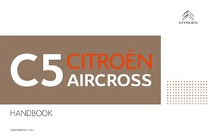 CITROEN C5 AIRCROSS -Owner USER Handbook Manual -A4 or A5 - New Print ALL YEARS - Picture 1 of 4