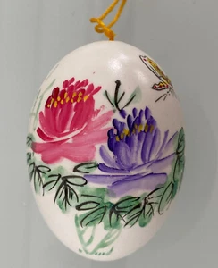 Wunderschön bemalt Osterei Ostern Osterstrauch Osteranhänger 1252/21 - Bild 1 von 2