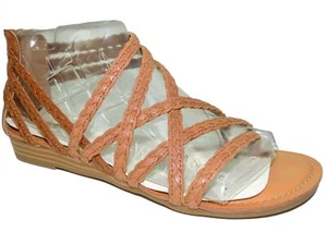 Sandalias para mujer Carlos by Carlos Santana Amara 2 leonadas bronceadas talla 5 M - Imagen 1 de 6