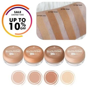 Base de maquillaje Essence Soft Touch Mousse acabado mate suave aspecto natural - Imagen 1 de 20