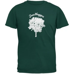 Earth Day - Treehugger Distressed Forest Green Youth T-Shirt - Picture 1 of 1