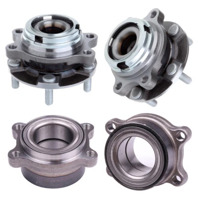 4pcs Front Rear Wheel Hub Bearings For 2003-2008 Infiniti FX35 FX45 AWD Foto 1 de 4