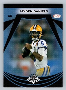 Jayden Daniels 2024 SAGE All-Rookie Team #122 LSU Tigers RC - Bild 1 von 2