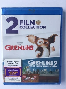 GREMLINS + GREMLINS 2 THE NEW BATCH New Sealed Blu-ray 2 Film Collection - Bild 1 von 2