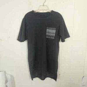 On The Byas Black Mesh Crewneck Tee Size Medium thick mesh breathable dark - Picture 1 of 14