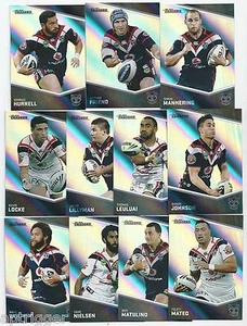 2014 NRL Traders NEW ZEALAND WARRIORS Parallel Team Set - Picture 1 of 1