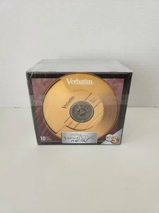 Verbatim 10PK CD-R DIGITAL VINYL METAL (94647) DISCONTINUED RARE HTF SEALED - Picture 1 of 4
